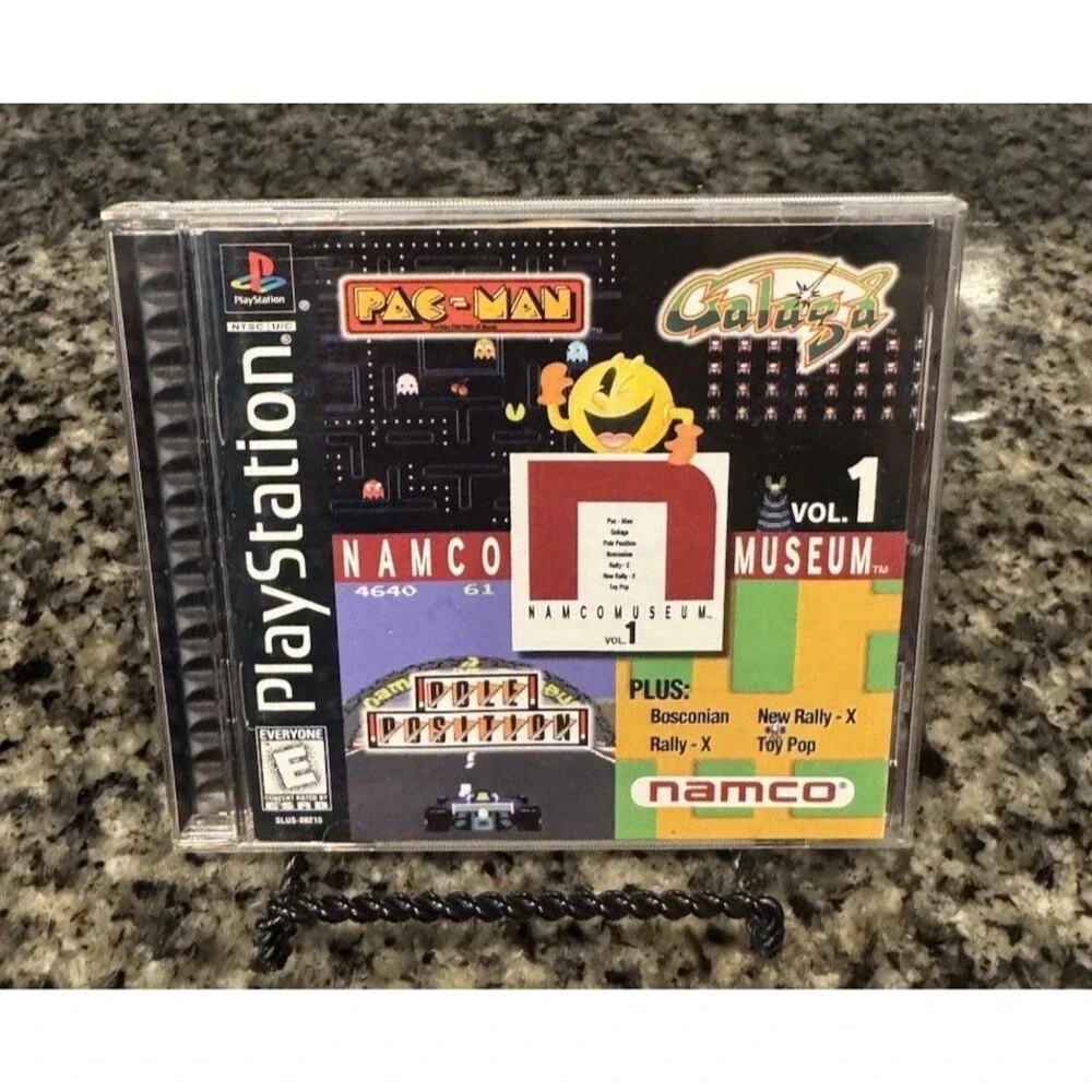 Namco Museum Vol. 1 (Sony PlayStation 1, PS1, 1995) Complete CIB - Tested